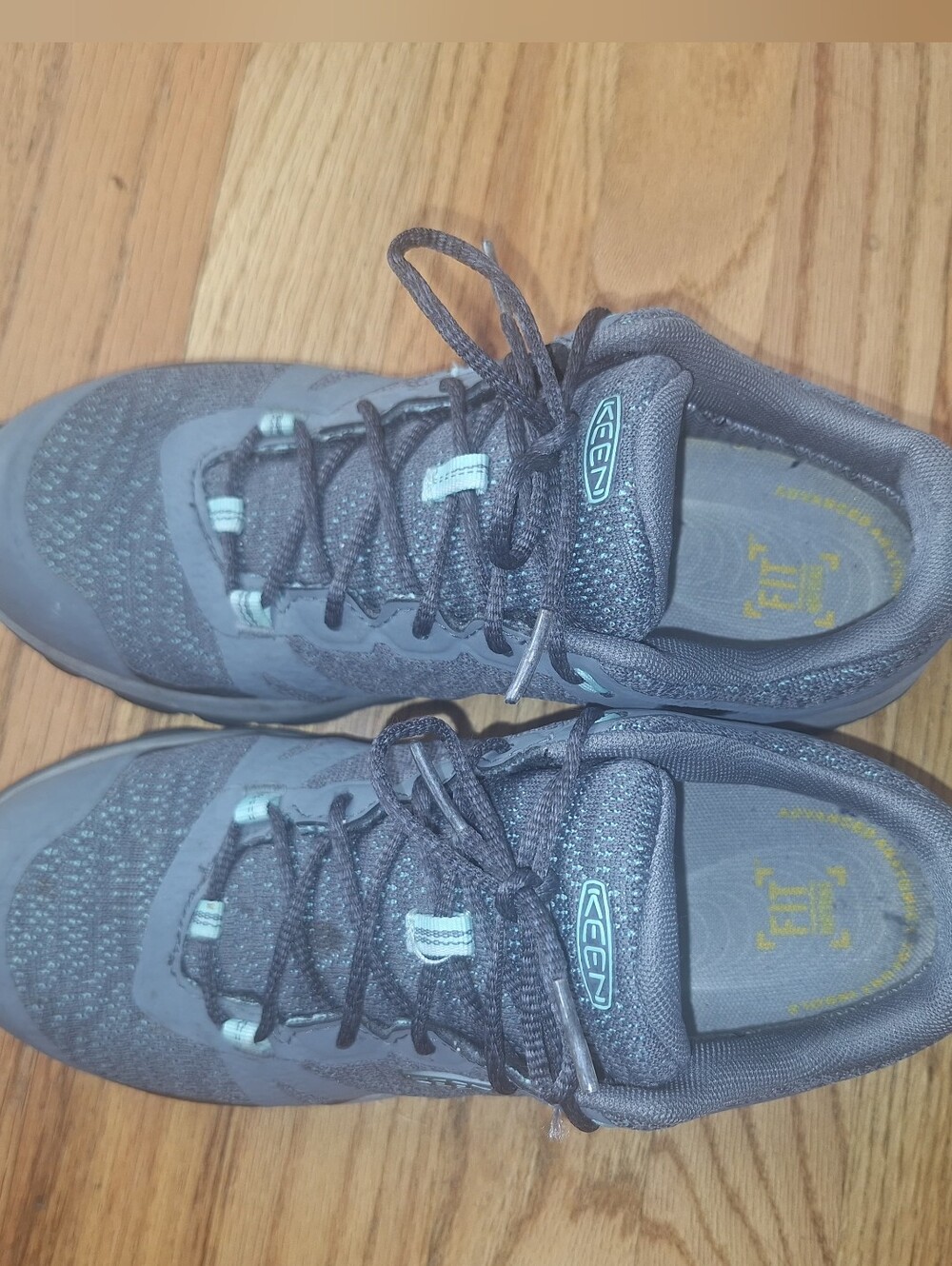 Keen Women's size 7 Teal and Gray Waterproof Terradora Hiking Shoes Konnect Fit - Picture 5 of 11
